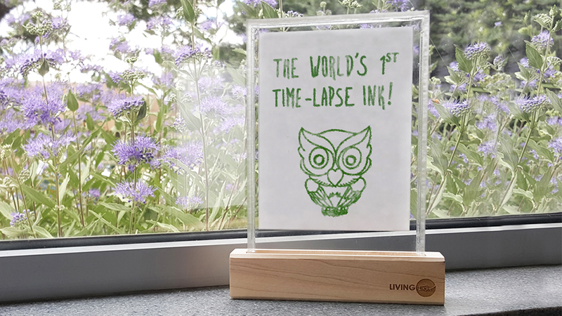 Illustration for article titled Ink Made From Living Algae Powers the World's First Chia Pet Pen